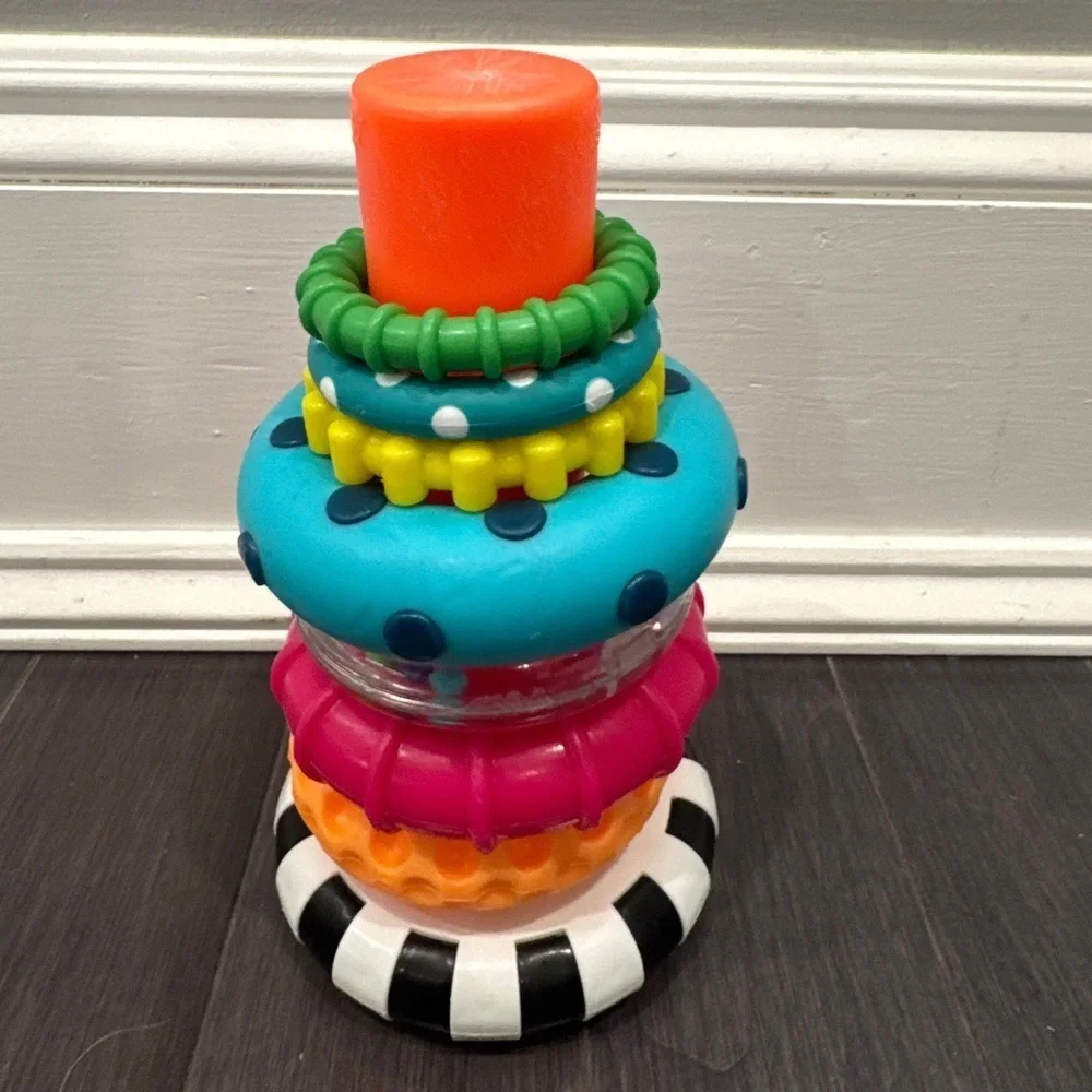 Colorful Stacking Ring Toy for Babies Infants Toddlers